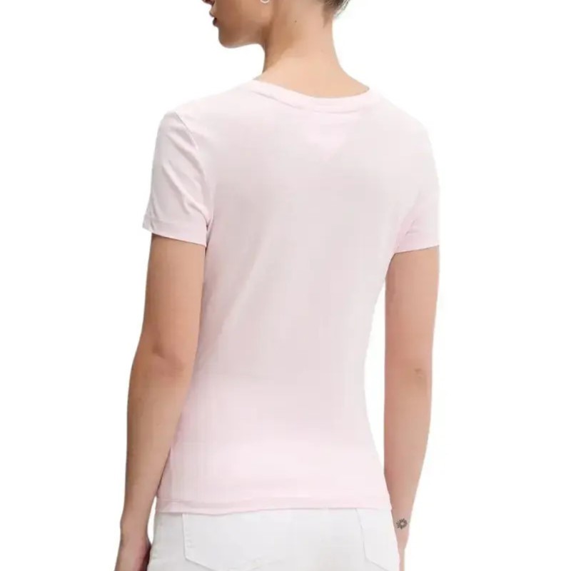 Tricou Tommy Hilfiger TJW SLIM MULTI LINEAR SS TEE - poza 2