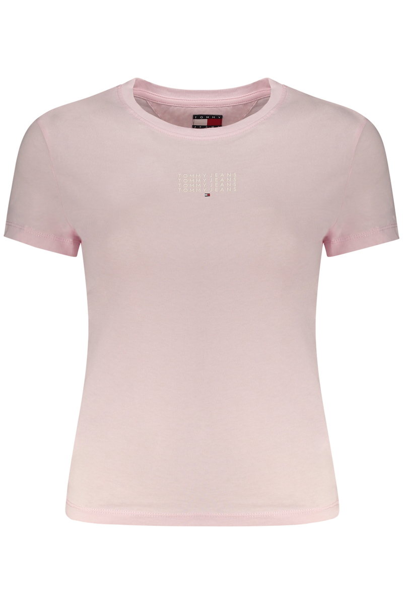 Tricou Tommy Hilfiger TJW SLIM MULTI LINEAR SS TEE - poza 4