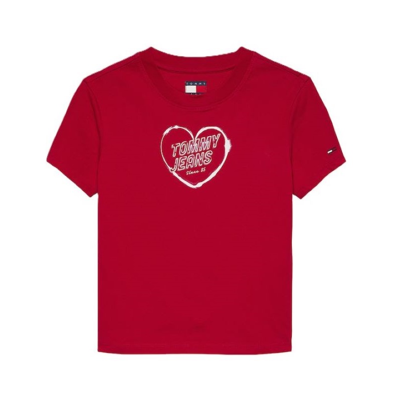 Tricou Tommy Hilfiger TJW SLIM SH HEART TEE - poza 1