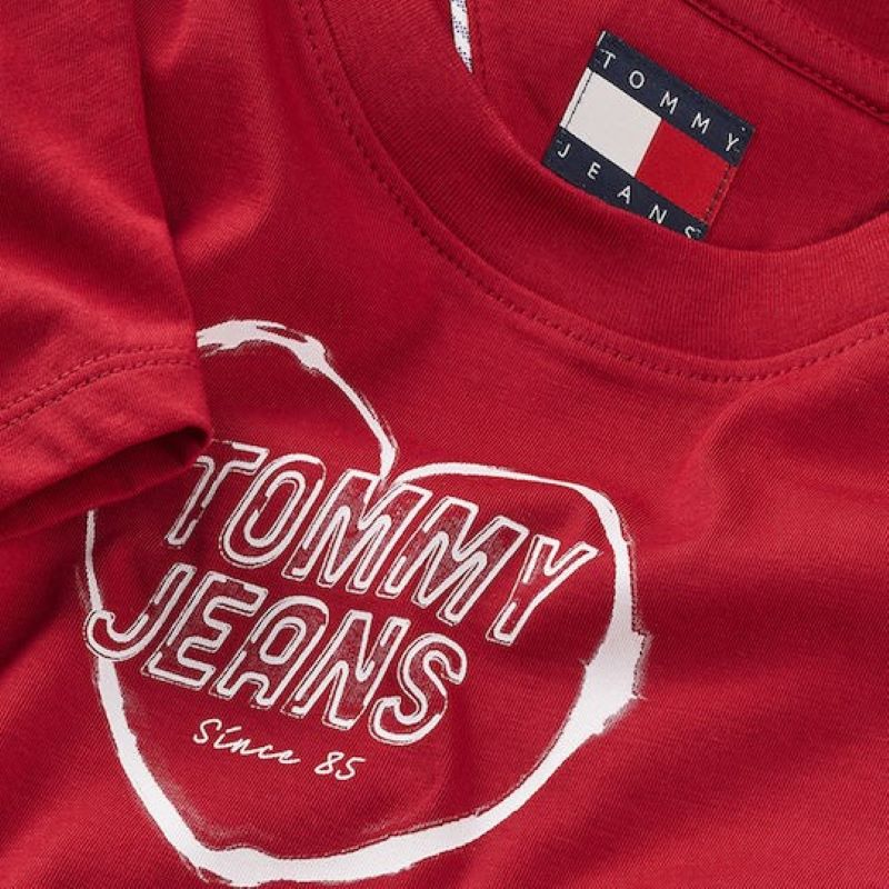 Tricou Tommy Hilfiger TJW SLIM SH HEART TEE - poza 3