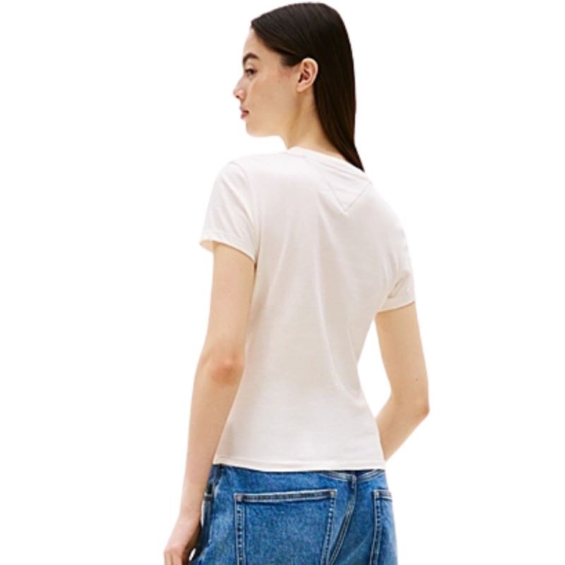 Tricou Tommy Hilfiger TJW SLIM TJ US LINEAR SS TEE - poza 2