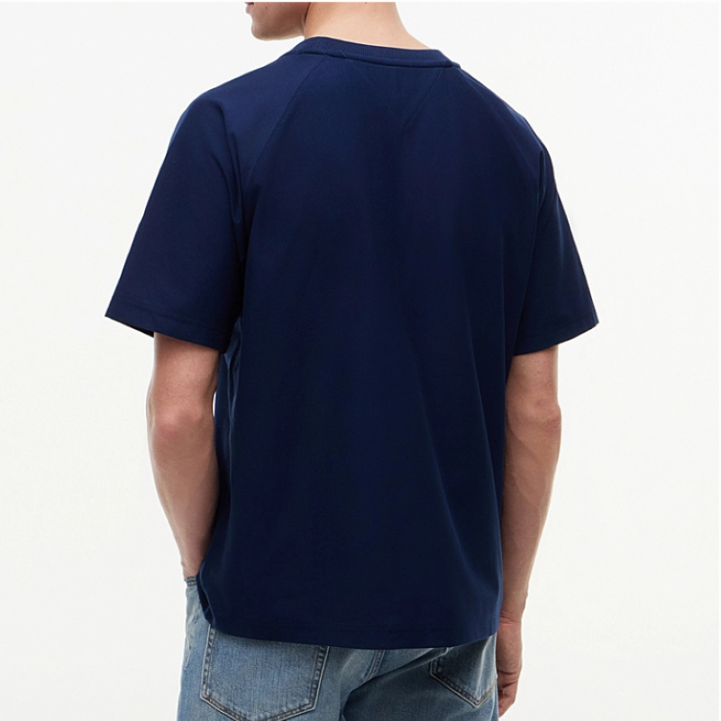 Tricou Tommy Hilfiger TOMMY FLAG ELEVATED TEE - poza 2