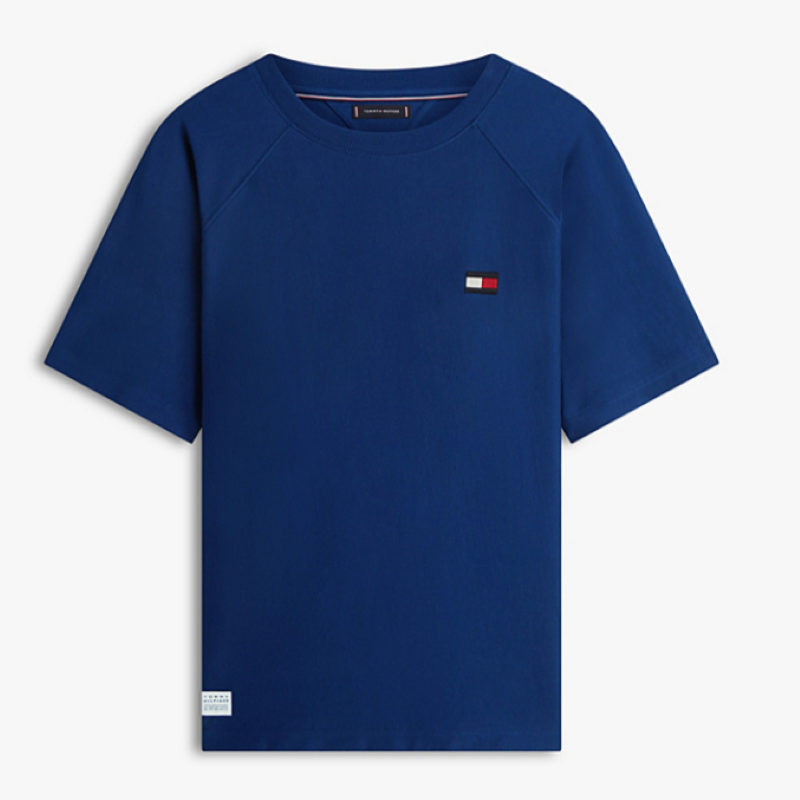 Tricou Tommy Hilfiger TOMMY FLAG ELEVATED TEE - poza 3