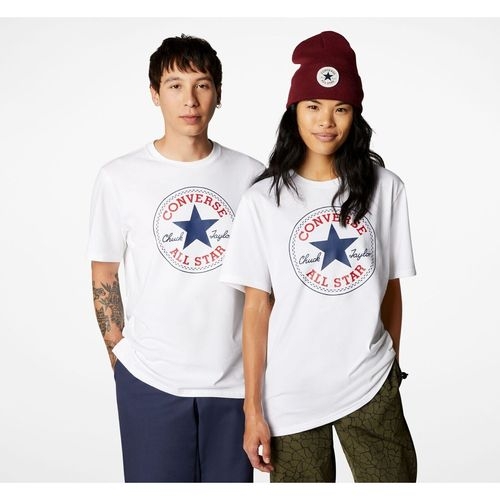 Tricou unisex Converse Chuck Patch Core 10025459-102 - poza 2