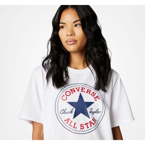 Tricou unisex Converse Chuck Patch Core 10025459-102 - poza 3