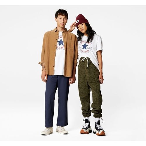 Tricou unisex Converse Chuck Patch Core 10025459-102 - poza 5