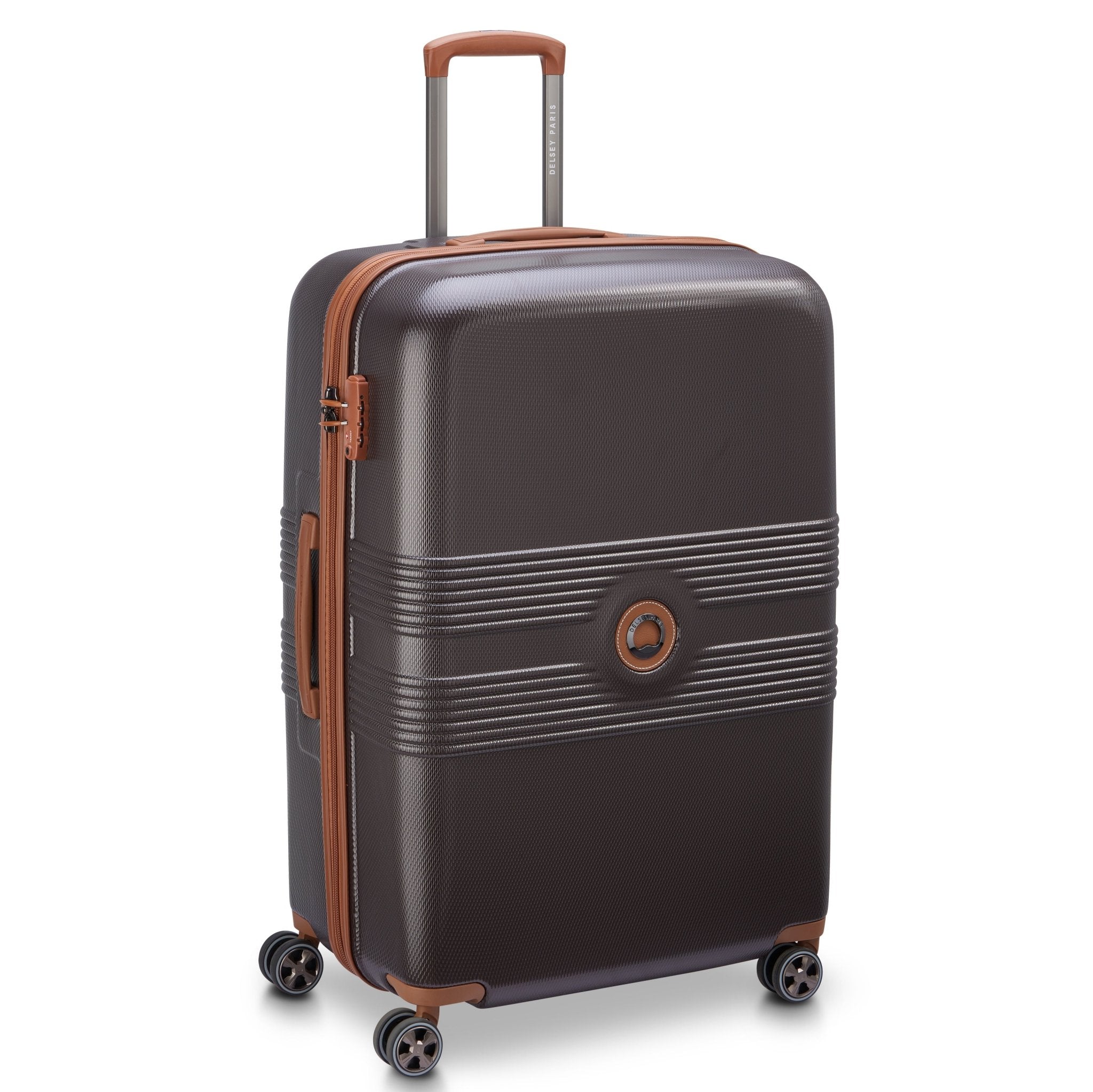 Troler Delsey Paris Flanerie 55 cm, Chocolate, Creme / S