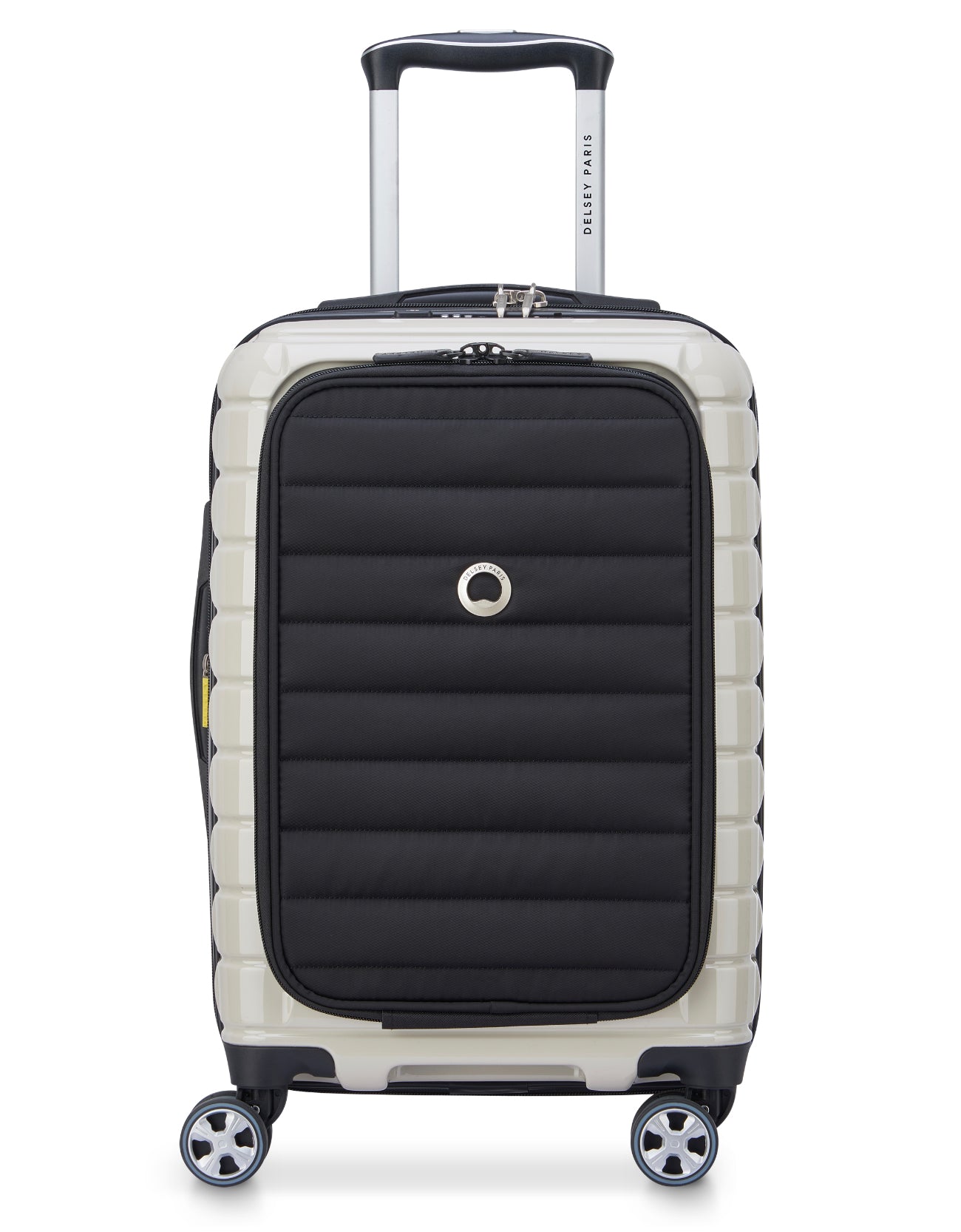 Troler Delsey Paris, Shadow 55 cm, Expandable, Alb