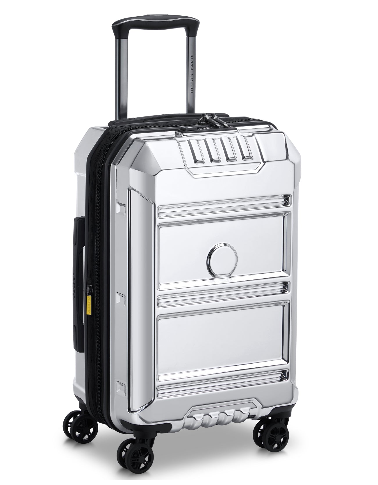 Troler Delsey - Rempart 55 cm Chrome, LIMITED EDITION