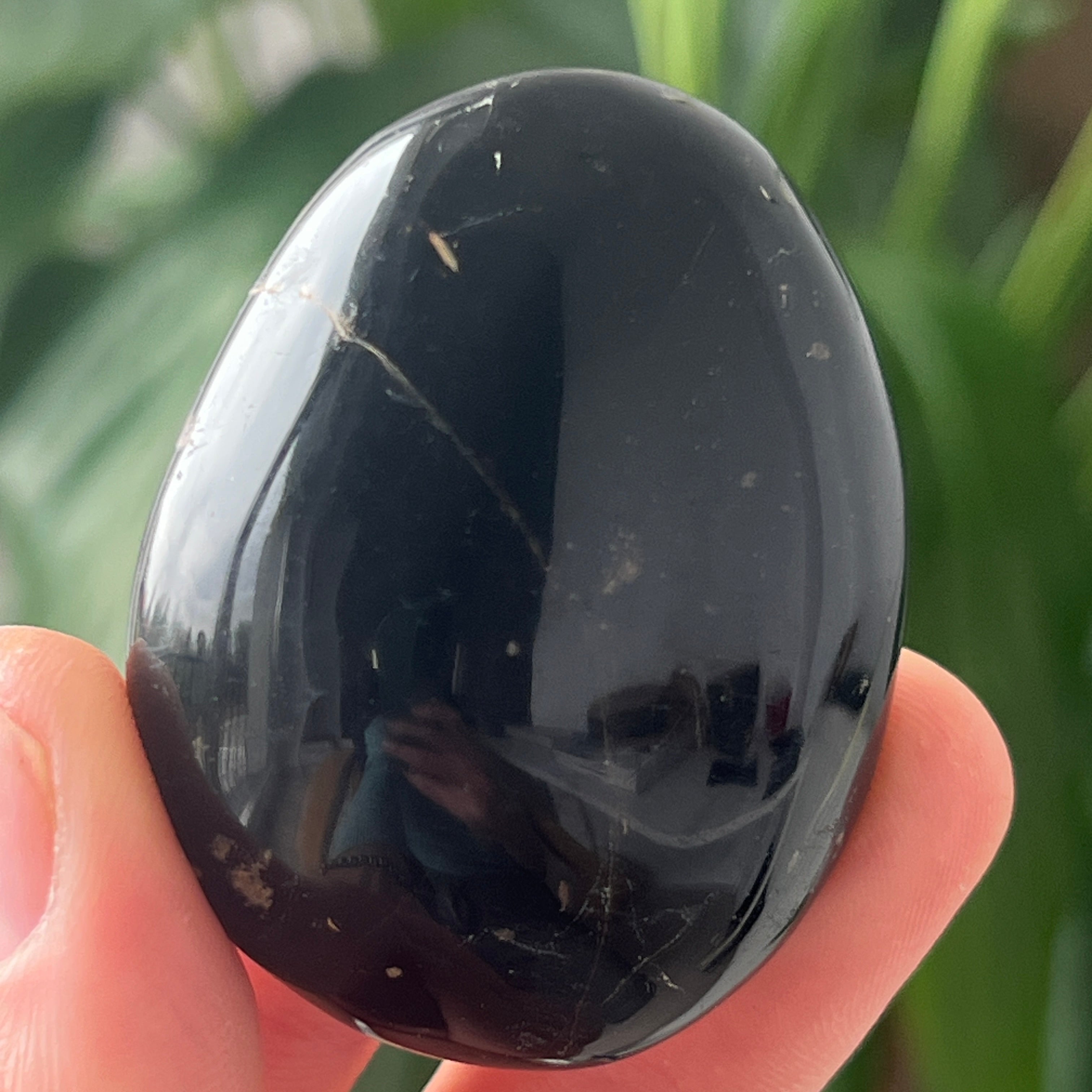Turmalina neagra palmstone m10