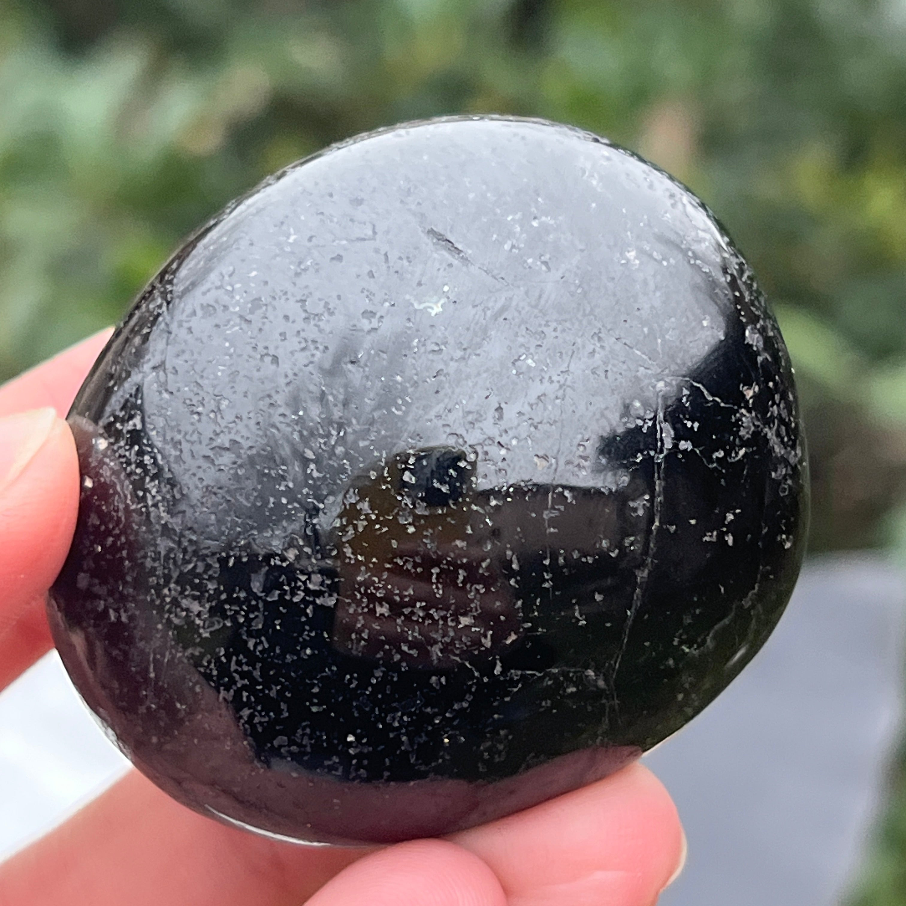 Turmalina neagra palmstone m8