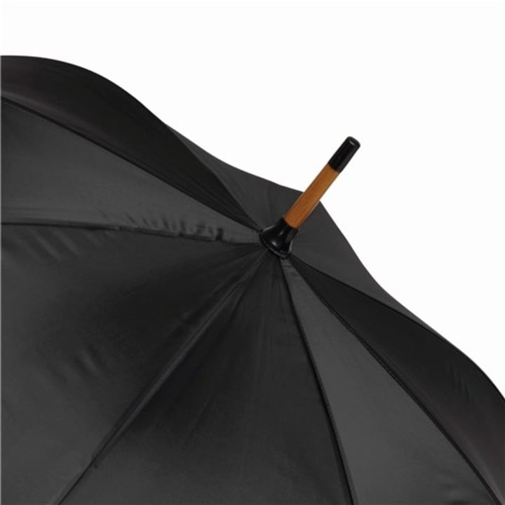 Umbrela cu maner lung, 8 spite, diametru 105 cm, UMB018, Neagra - poza 4