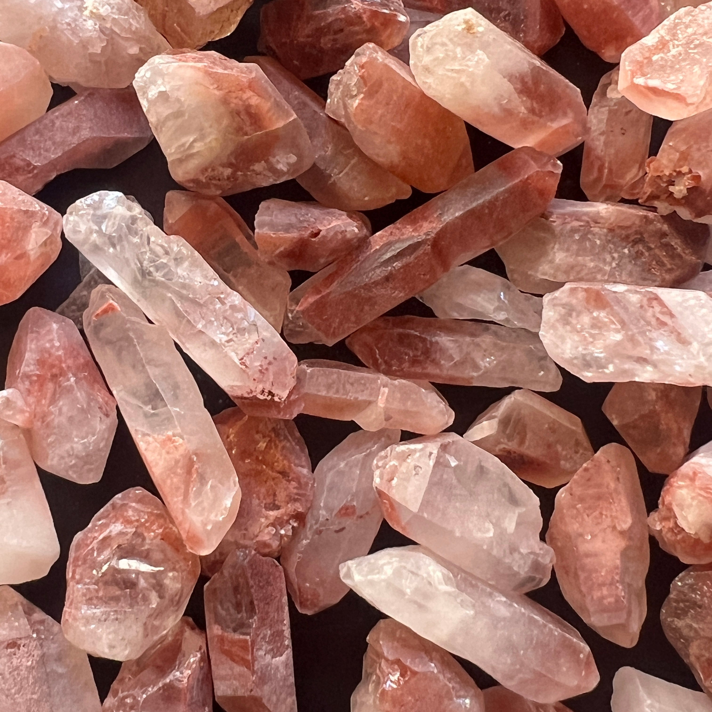 Varf brut cuart rosu hematoid - calitate B