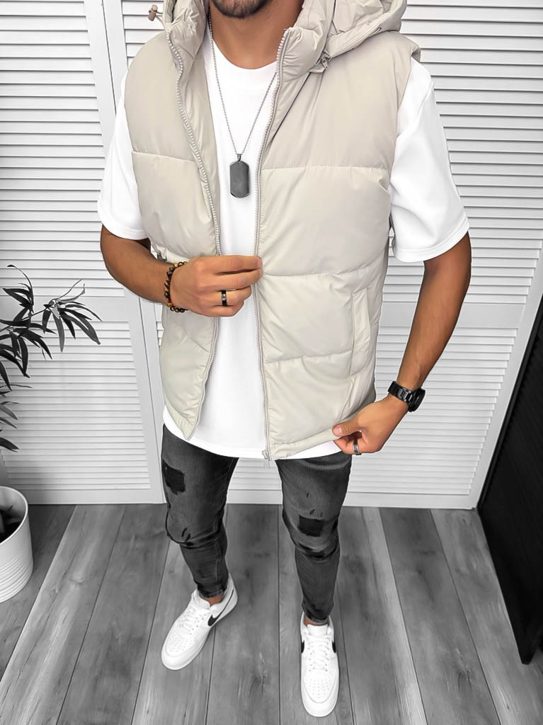 Vesta barbati casual bej 5178 66-3