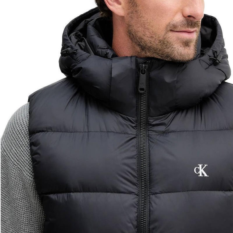 Vesta Calvin Klein LS NYLON ZIP OFF HOOD DOWNPUFFE - poza 3