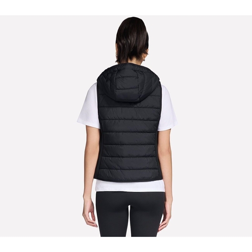 Vesta femei Skechers Performance Elite Cozy Fit Hooded JA212-BLK - poza 2
