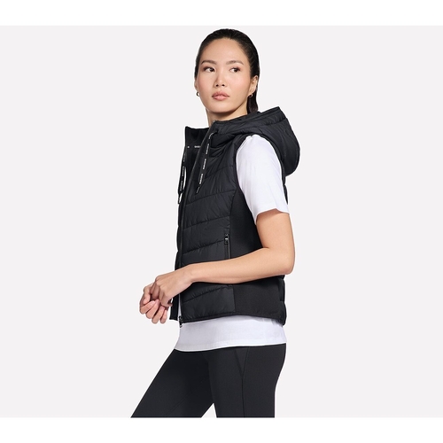 Vesta femei Skechers Performance Elite Cozy Fit Hooded JA212-BLK - poza 5