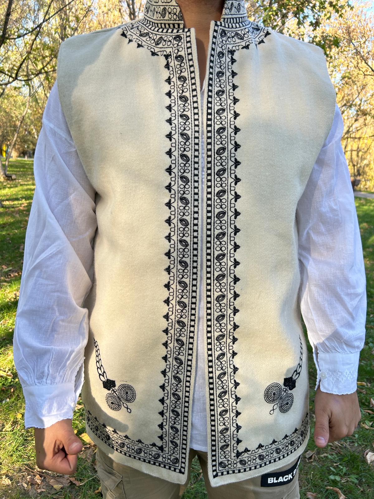Vestă tradițională bărbați - TM1485 - - 3XL