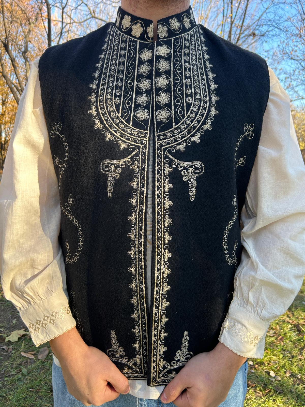 Vestă tradițională bărbați TM619 - XXL