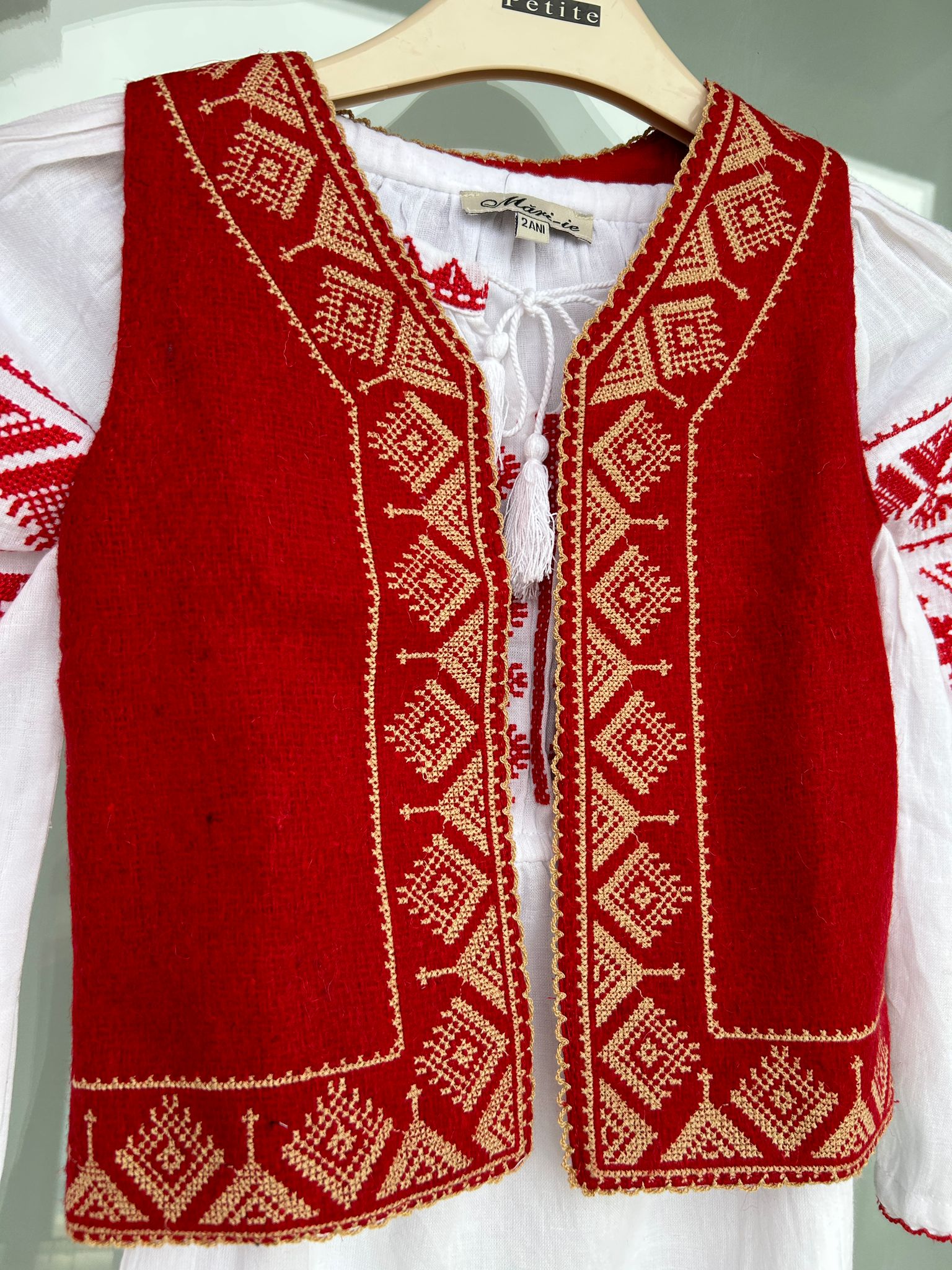 Vestă tradițională copii TM708 model universal - 6