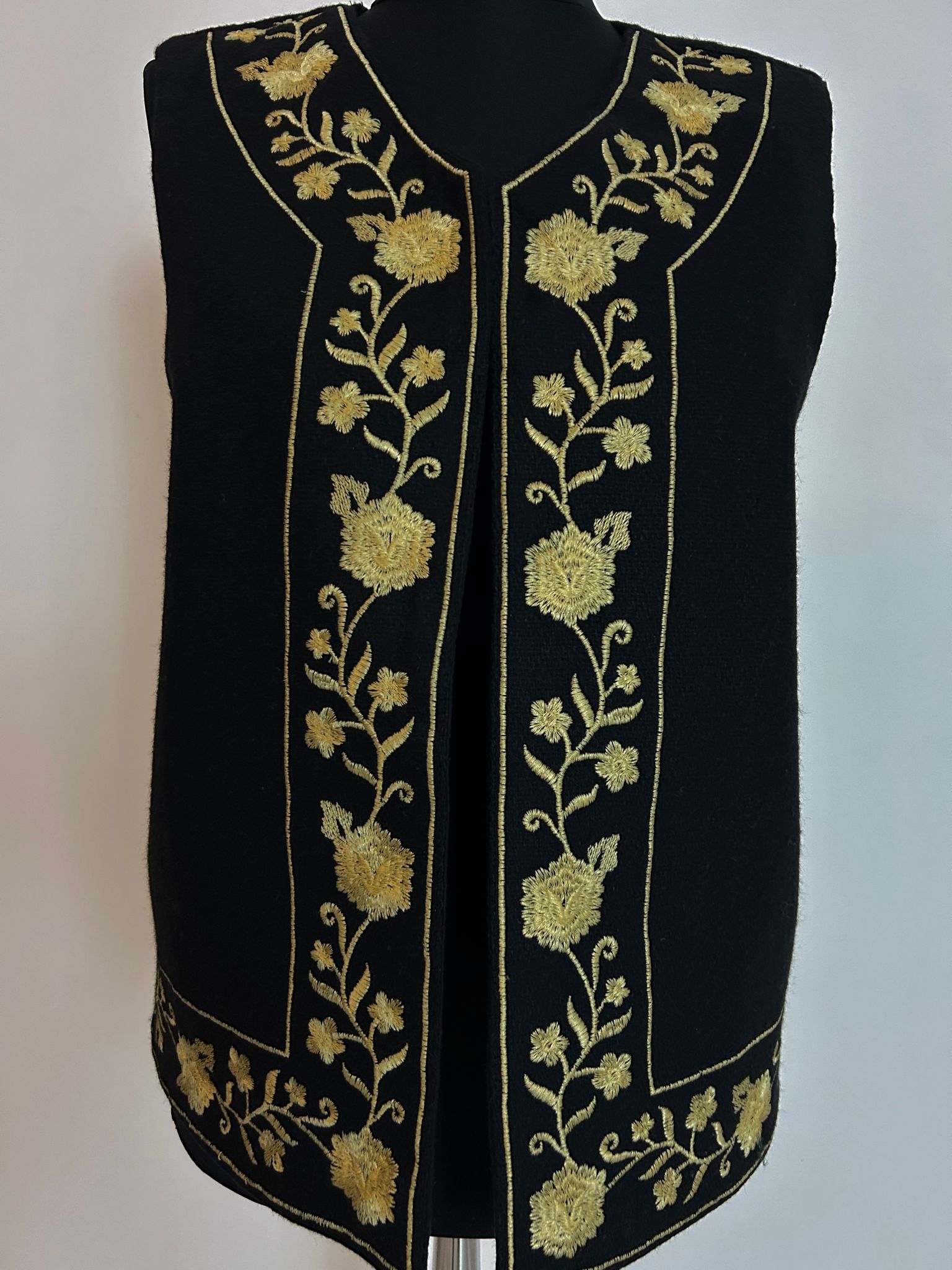 Vestă tradițională femei TM413 - motive florale - - XXL