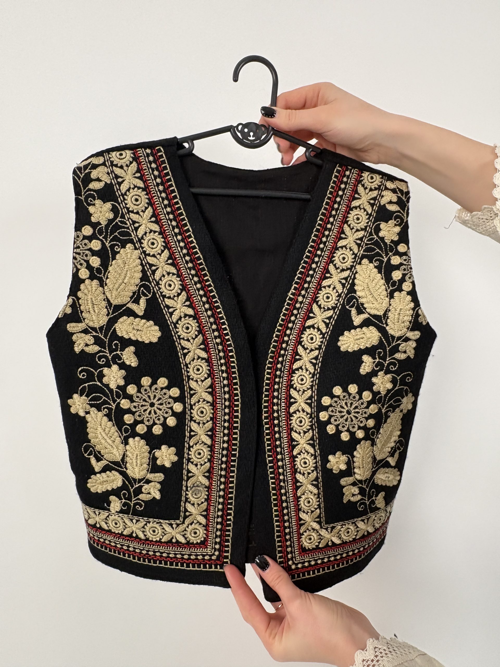 Vestă tradițională fete TM2285 -motive florale- - 16