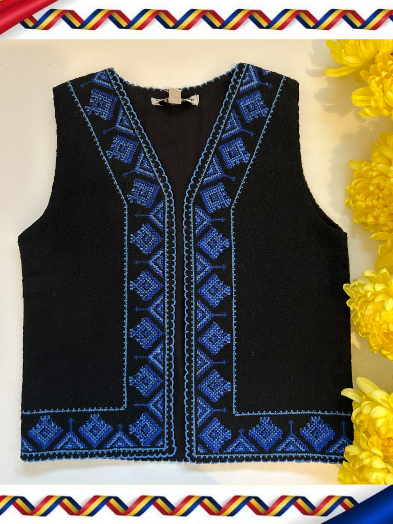 Vestă tradițională fete TM673 *feerie*